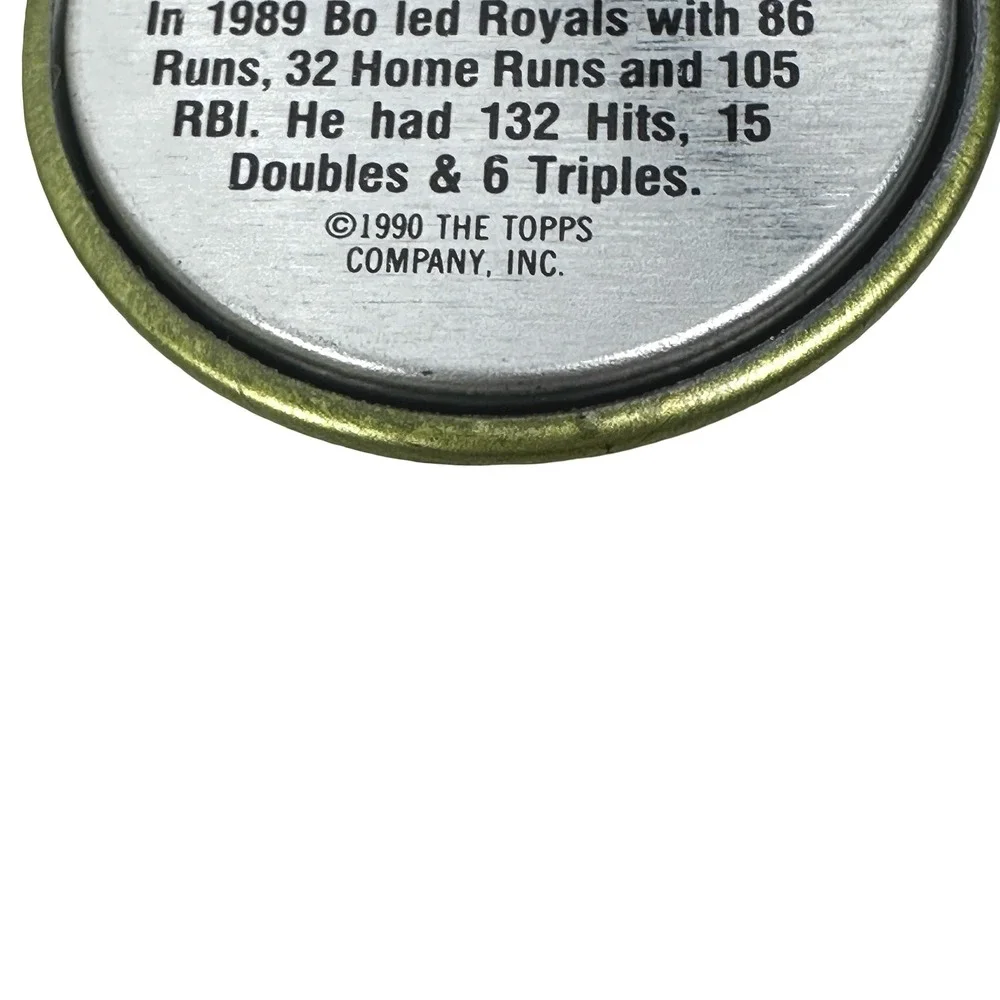 Vintage 1989 1990 Topps Baseball Coins Lot of 136 Bo Jackson Kirby Puckett Stars